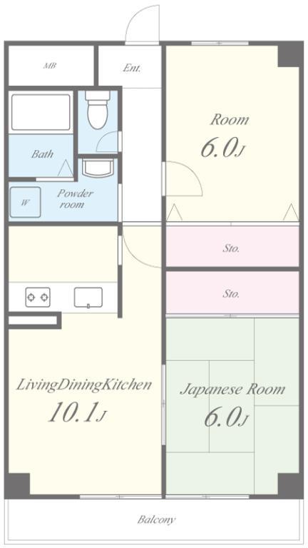 カサ・ルシェロ 間取り図