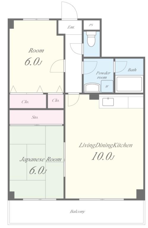 パークサイドシャトー 間取り図