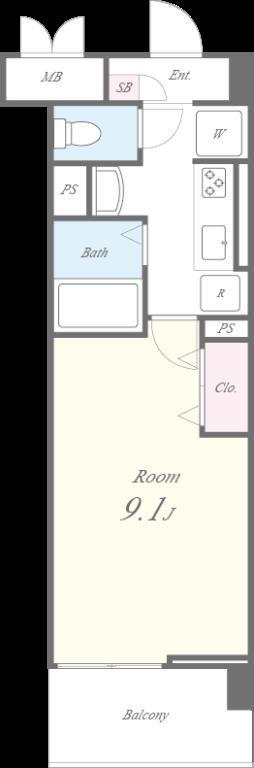 メルクマールT 間取り図