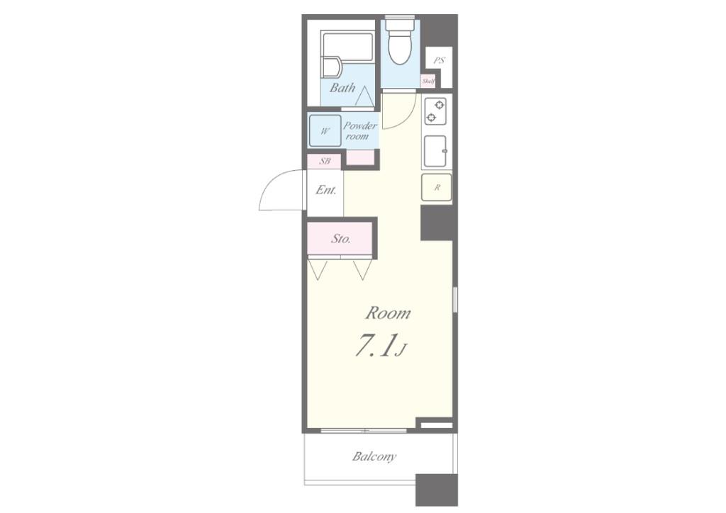 メゾンドソレイユ 間取り図
