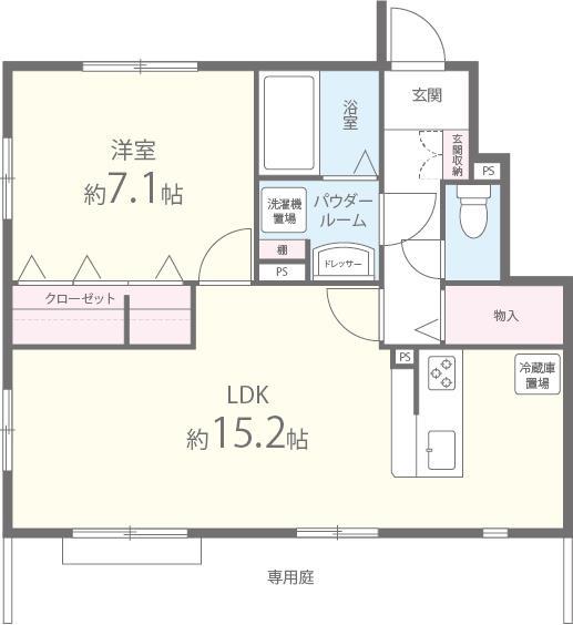 サン・シャルマンⅡ 間取り図