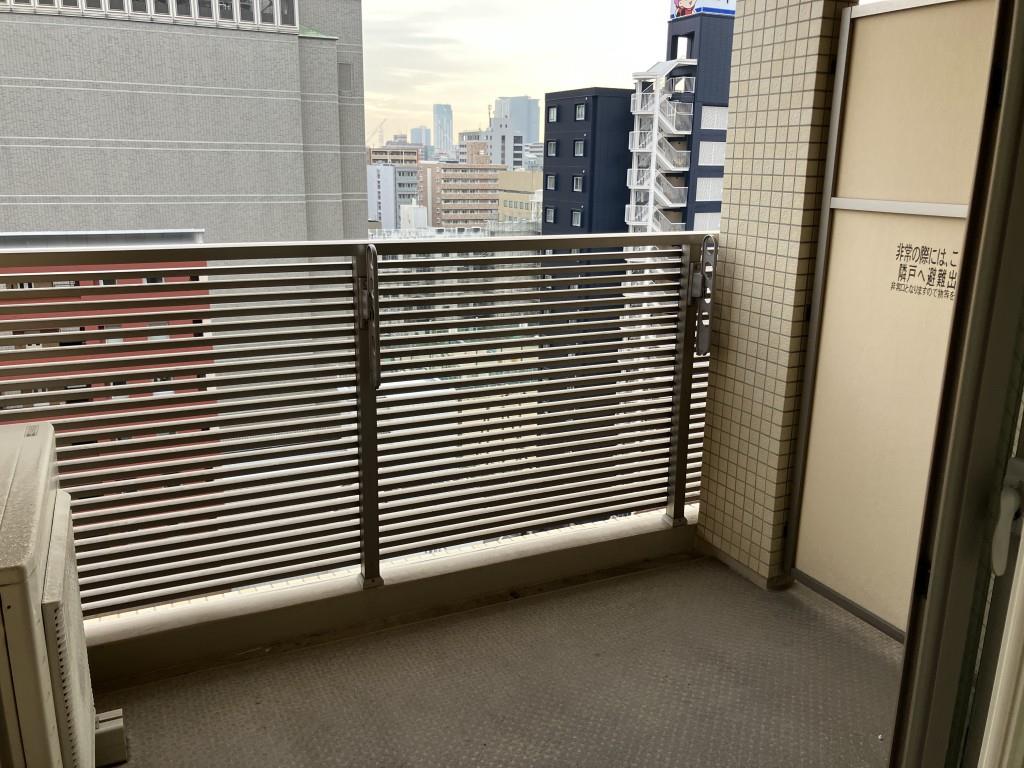 ボーベル南船場 ベランダ
