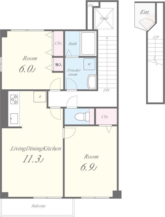 グランシャリオ(滋賀) 間取り図