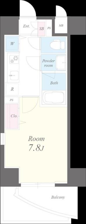 ロイヤルピジョン ライズ 間取り図