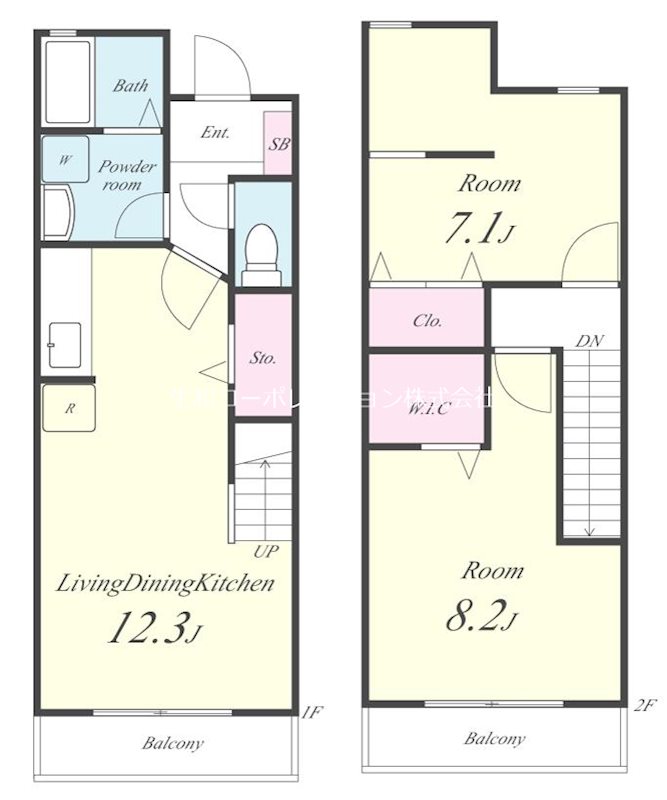 ラヴィエール 間取り図