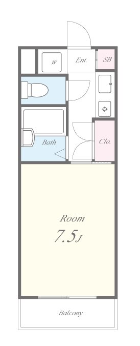 ソフィア 間取り図