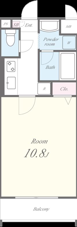 ルミナス都 間取り図