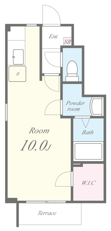 グラン シャリオ(守山市) 間取り図