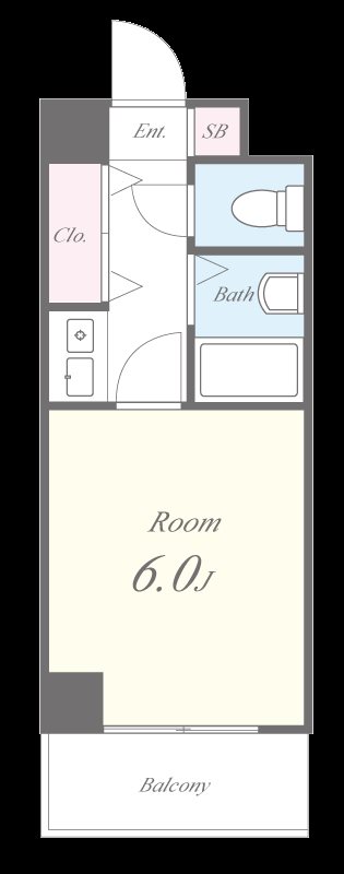 サンユタカマンション 間取り図