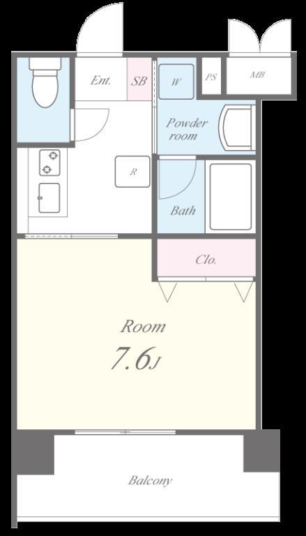 フェリーチェ城北公園 間取り図
