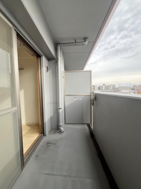 クローヴェーサウスタカハマ ベランダ