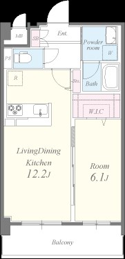 ライツ 石原 間取り図
