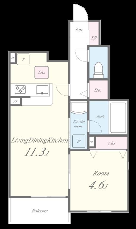 S_MAISON(エスメゾン) 間取り図