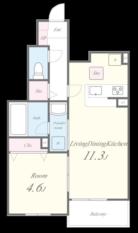 S_MAISON(エスメゾン) 間取り図
