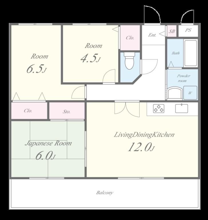 ヴィラ・アーバネット 間取り図