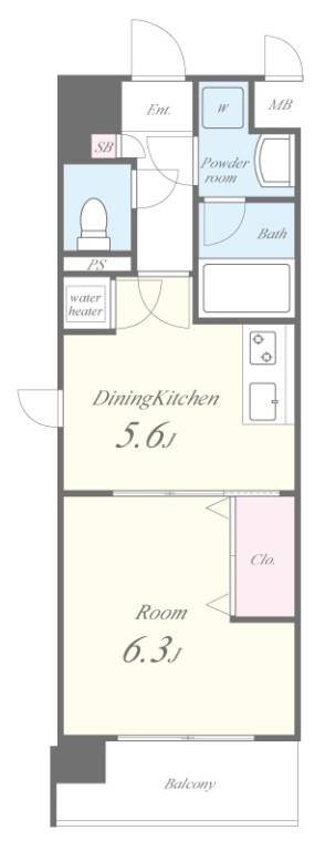 トミール・コート 間取り図
