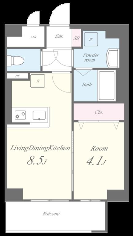 GR薬院 間取り図