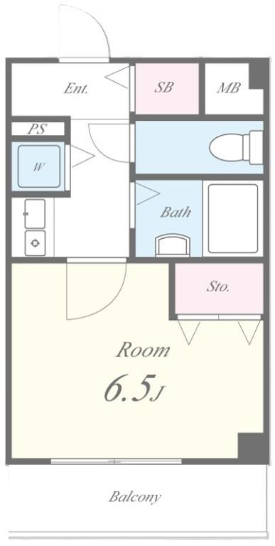 ブライティミル 間取り図