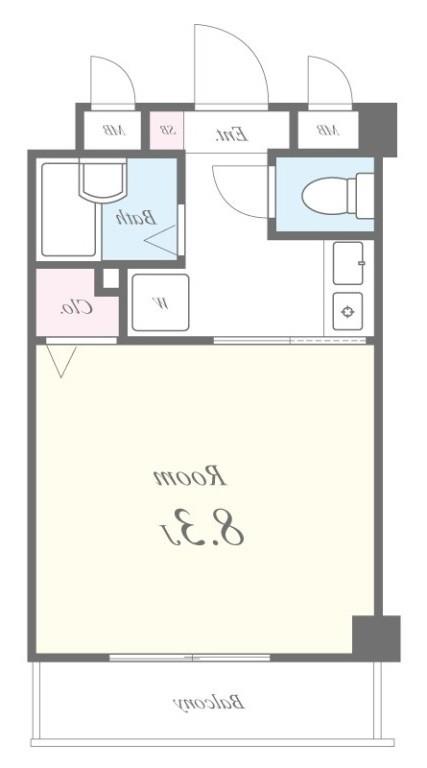 クリーンガーデン御茶ノ水 間取り図