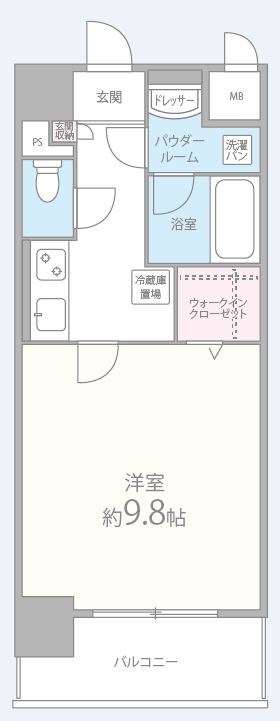グランシャリオ(関目) 間取り図