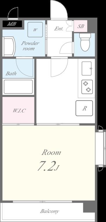 ショーソン上沢 間取り図
