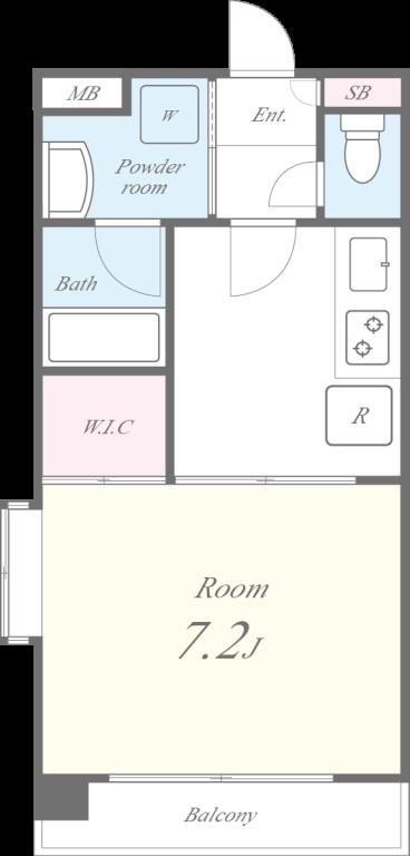ショーソン上沢 間取り図