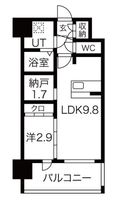 ESTONE HIGASHIOSAKAⅡ 間取り図