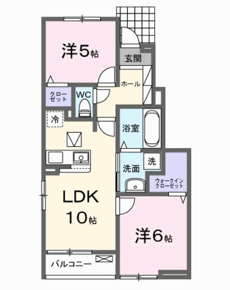 サニーハイツ　タカ 間取り図