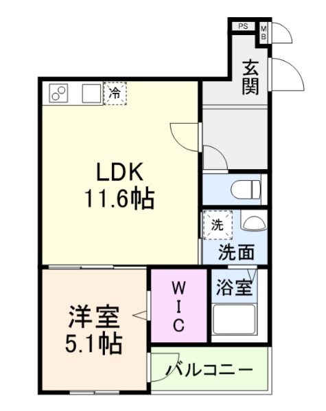 STスクエア徳庵 間取り図