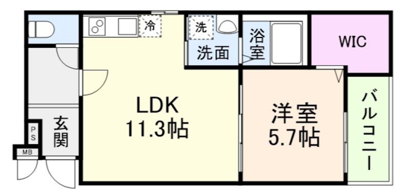 STスクエア徳庵 間取り図