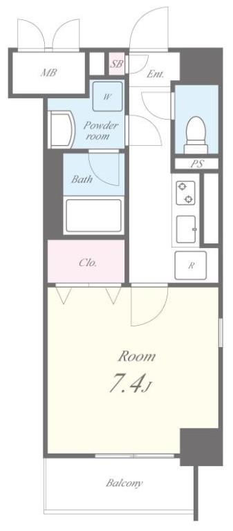 キャナルスクエア 間取り図