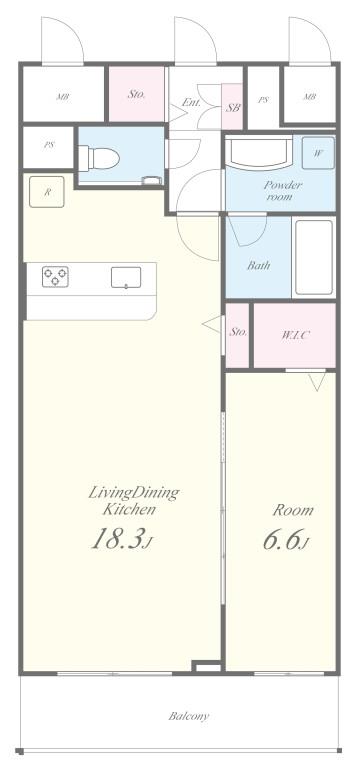 La&amp;rsquo;a Kea徳川 間取り図