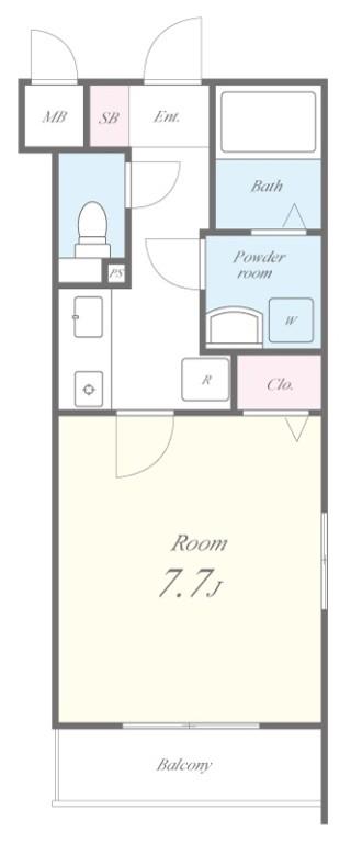 ミリアビタNo.21 間取り図
