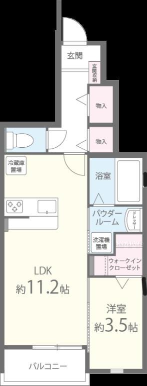 ラディエース 間取り図