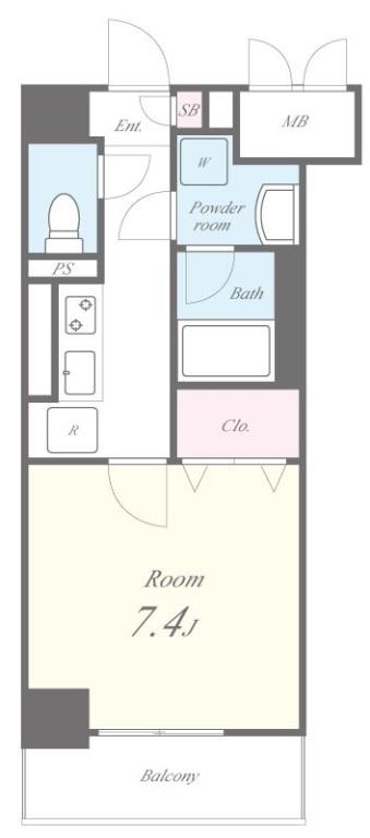 キャナルスクエア 間取り図