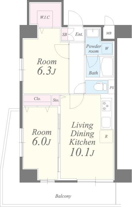 ベル エポック 間取り図