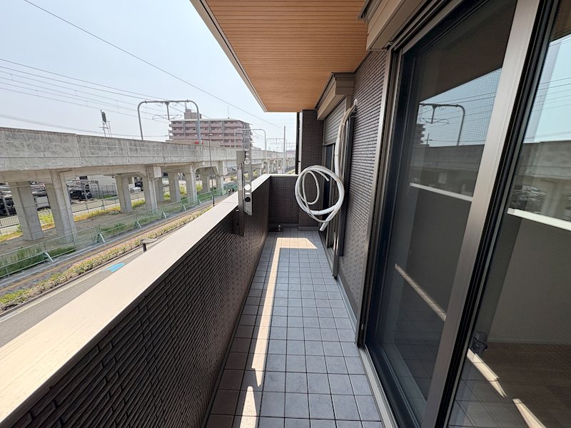 フロレゾン花園 ベランダ