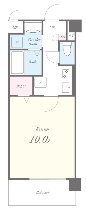 パルクレール(東淀川区) 503号室 間取り