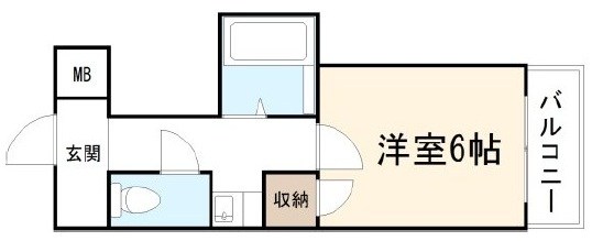 エステート鶴見 間取り図