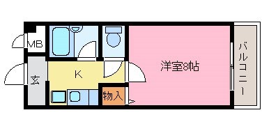 リカーズマンション 間取り図
