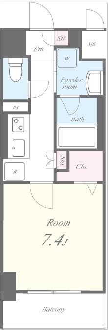 Avanti (千種区) 間取り図