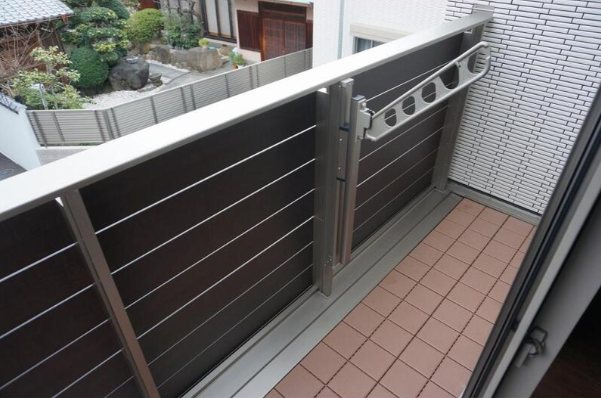 サンルイス高井田 ベランダ
