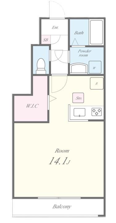ソレイユ(守口) 間取り図
