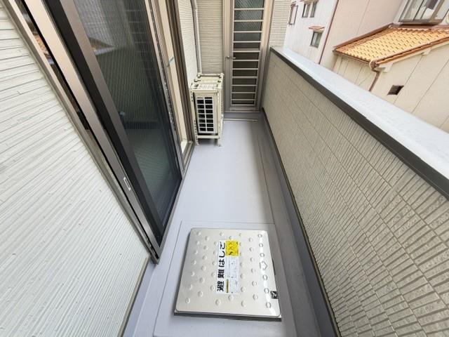 カシータ北三国ヶ丘 ベランダ