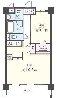 ゲートレジデンス鶴見緑地 間取り図