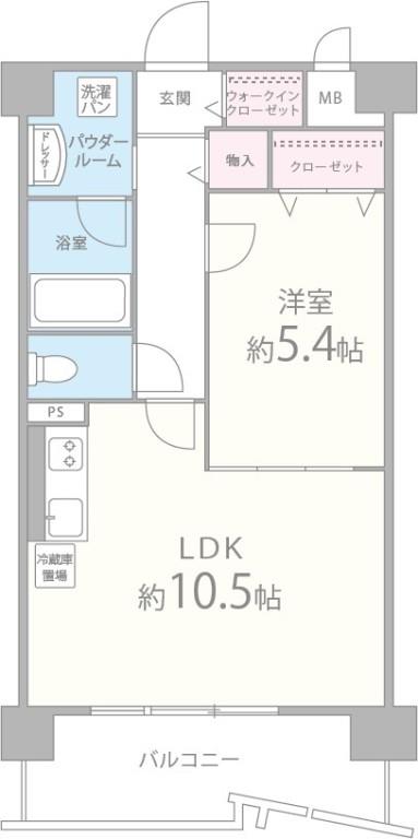 カンマキーノ 間取り図