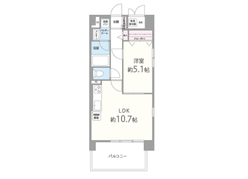セリーゼ ウエスト 間取り図