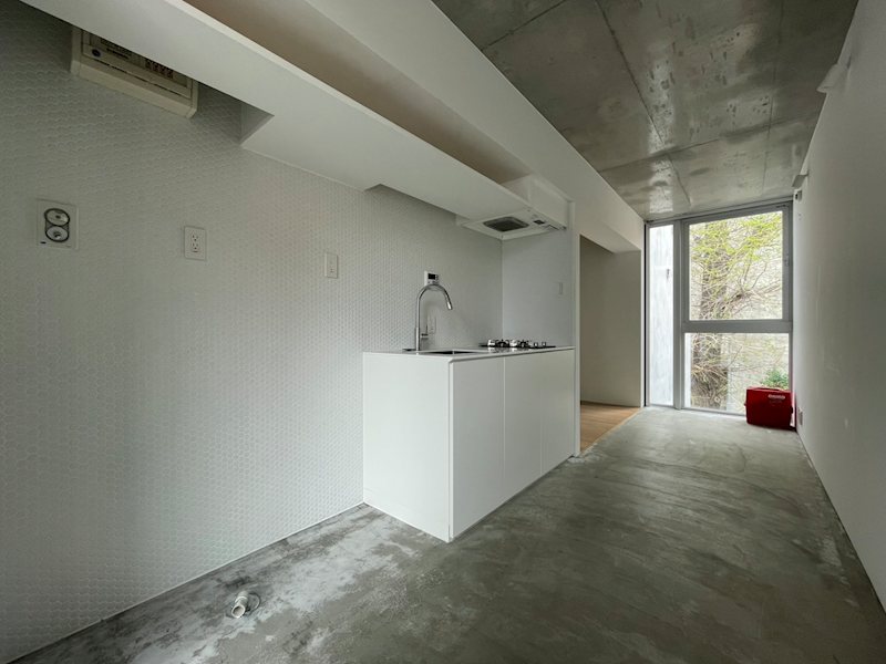 Ookayama Apartment リビング