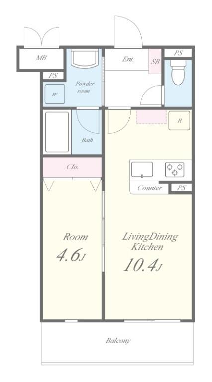 仮称)尼崎市・安藤康雄様マンション 間取り図