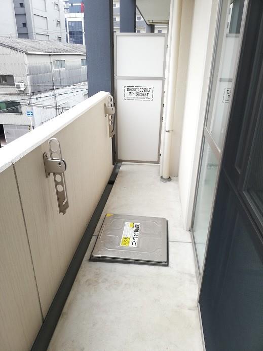 ディアコート新発田 ベランダ